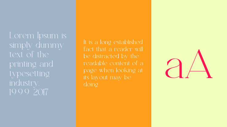 Metore Avealin Font