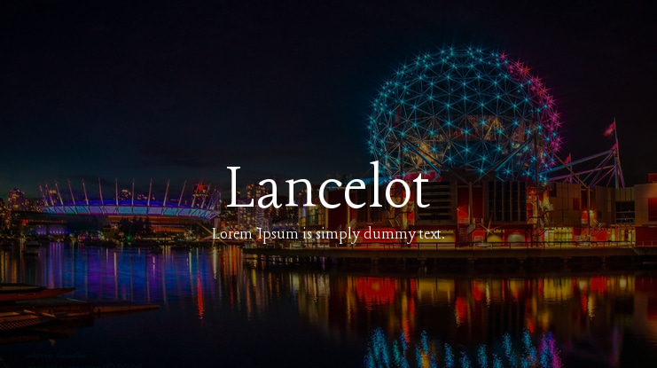 Lancelot Font