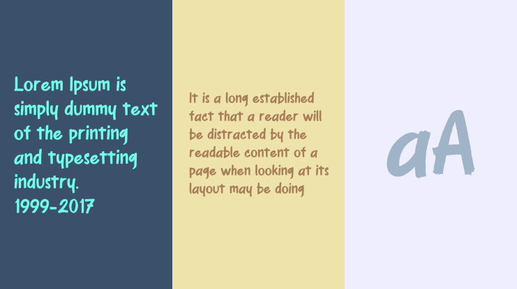 Modavina Casual Drawing Font