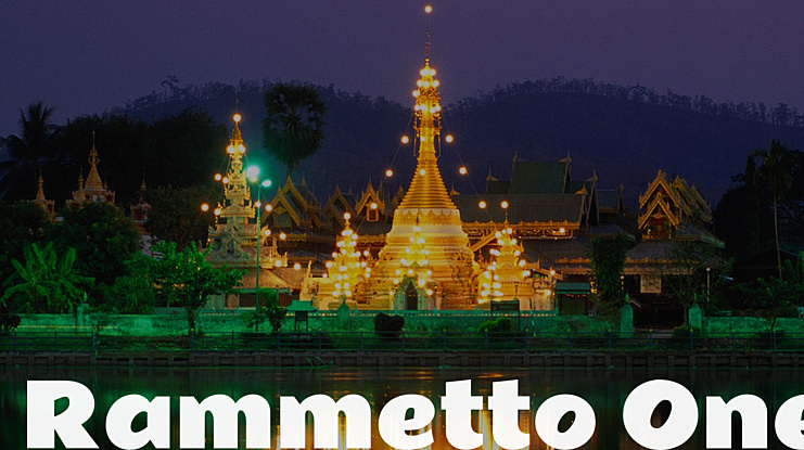 Rammetto One Font