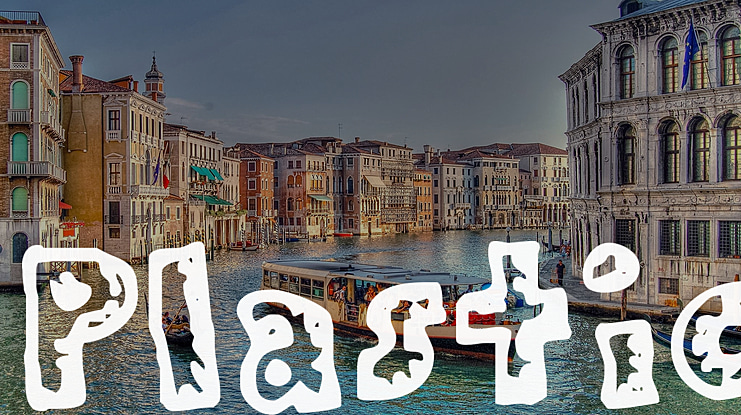 Plastic Font