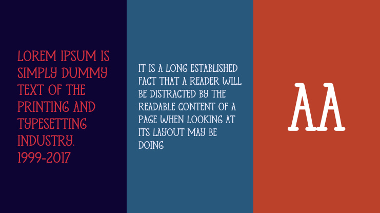 Palomas  Block Font