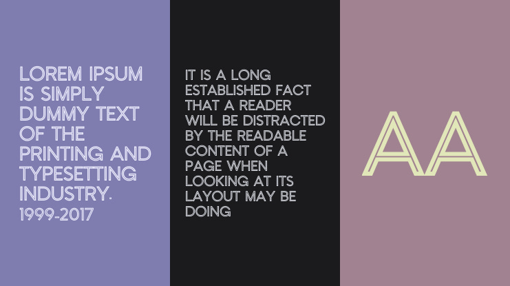 Camptown Title Block Font