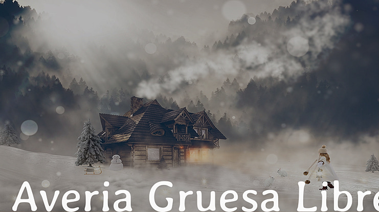 Averia Gruesa Libre Font