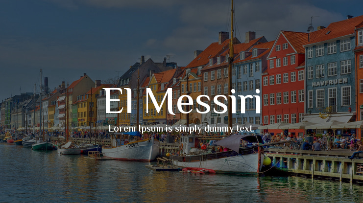 El Messiri Font Family