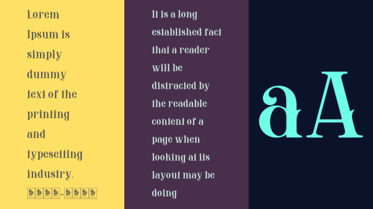 Piaro Glen Decorative Font