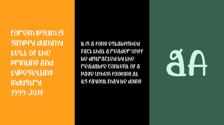 Human Form Font