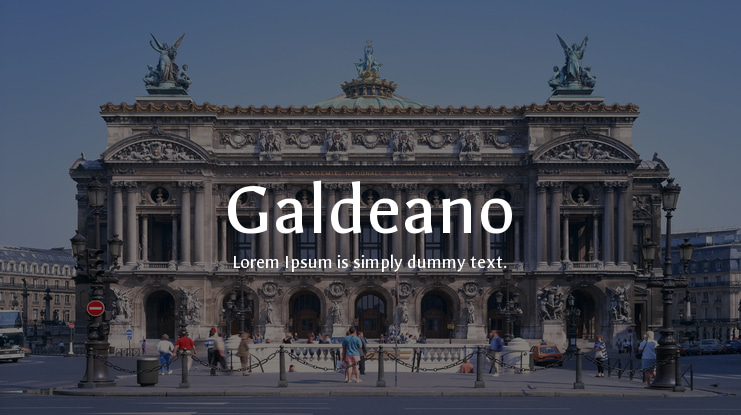 Galdeano Font
