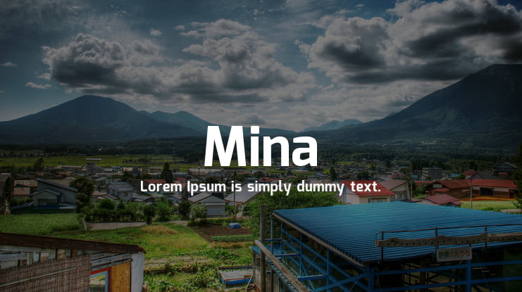 Mina Font Family