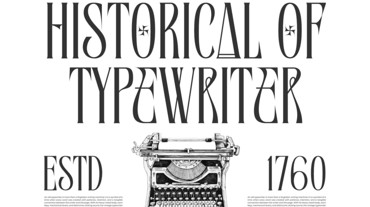 Baquine Font
