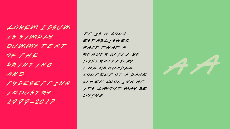 Graffiti LineWall Font