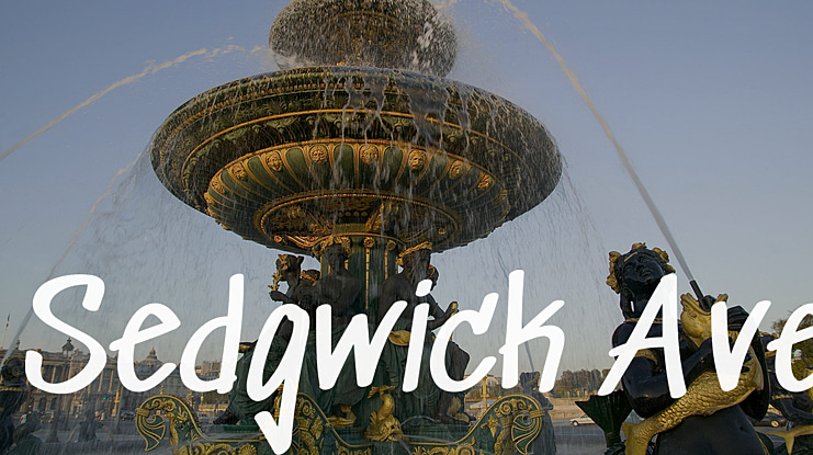 Sedgwick Ave Font