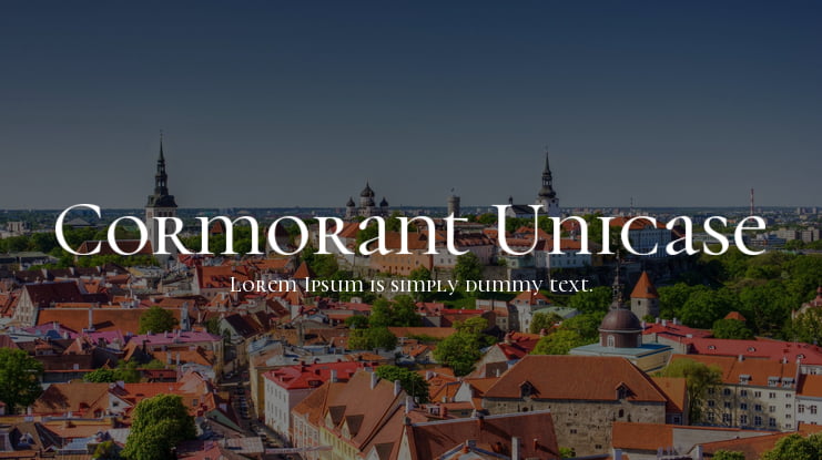 Cormorant Unicase Font Family