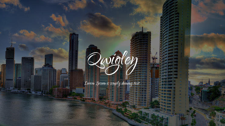 Qwigley Font Family