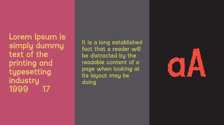 Roughney Font