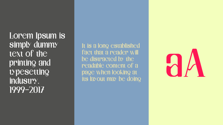 LiDia ForMal Serif Font