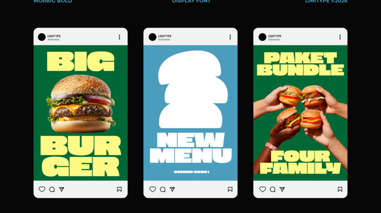 Morbig Bold Display Font
