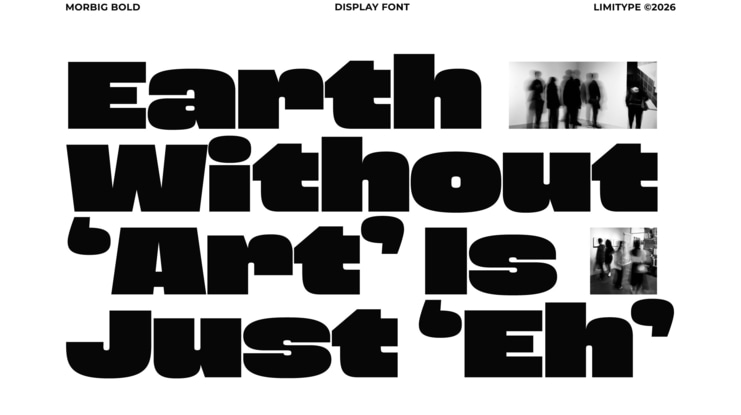 Morbig Bold Display Font