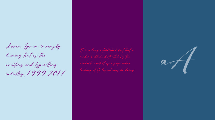 Bethoria Signature Font