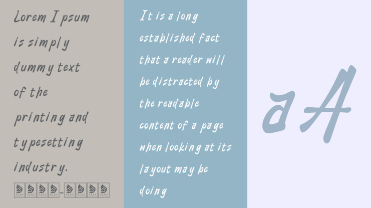 Blau Forte Font