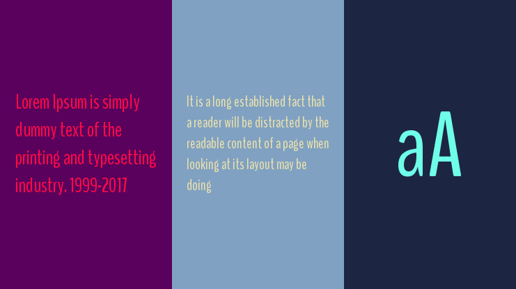 BenchNine Font Family