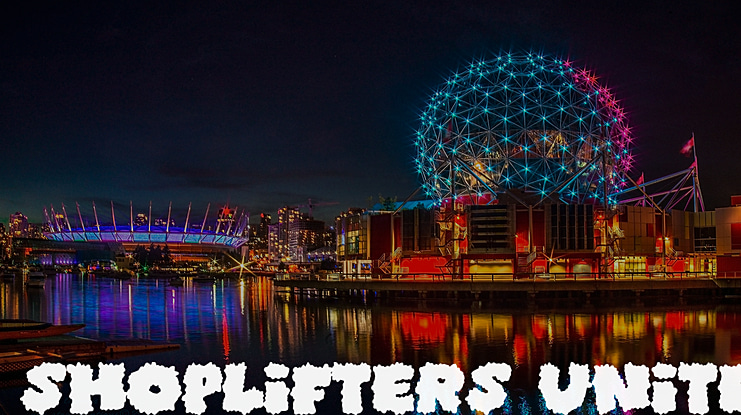 Shoplifters Unite Font