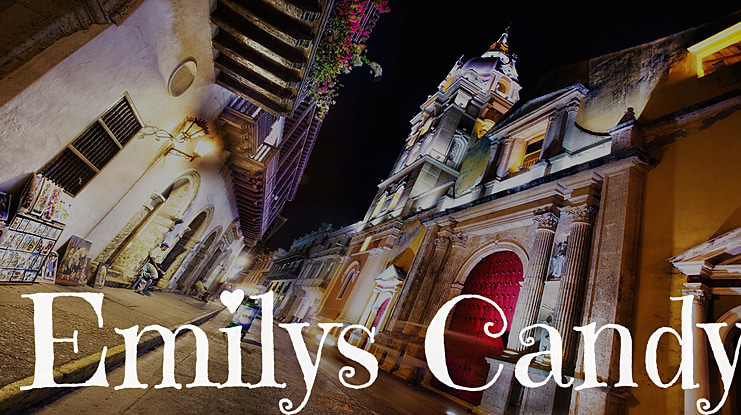 Emilys Candy Font
