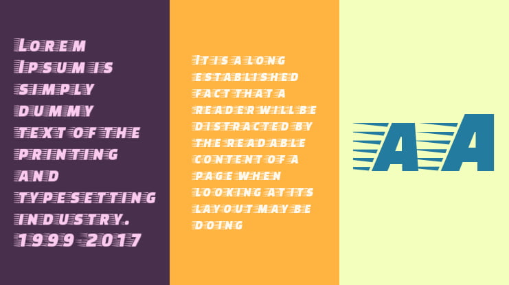 Faster One Font Family