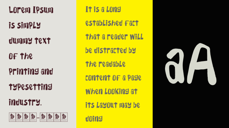 Rokam Letter Font