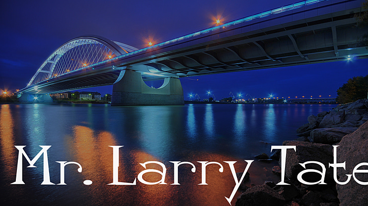 Mr. Larry Tate Font