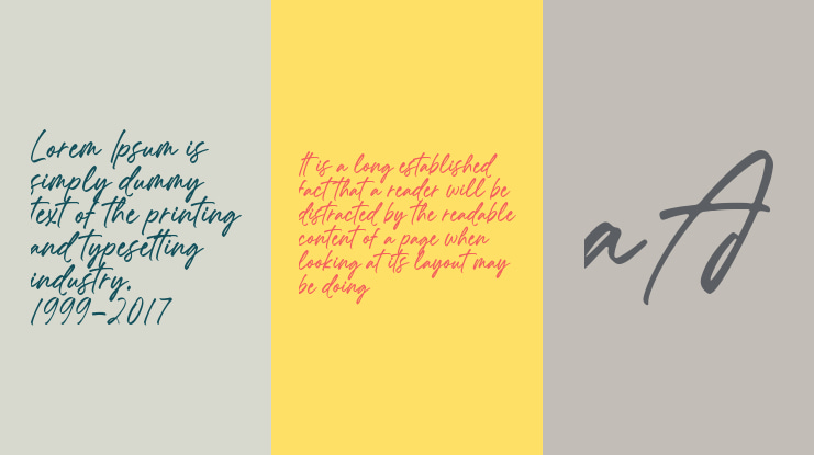 Chastel Reid Font