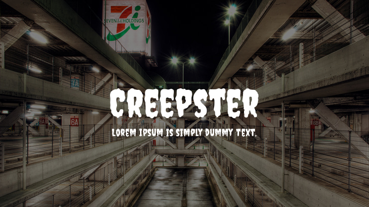 Creepster Font