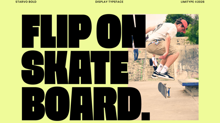 Starvo Bold Condensed Font