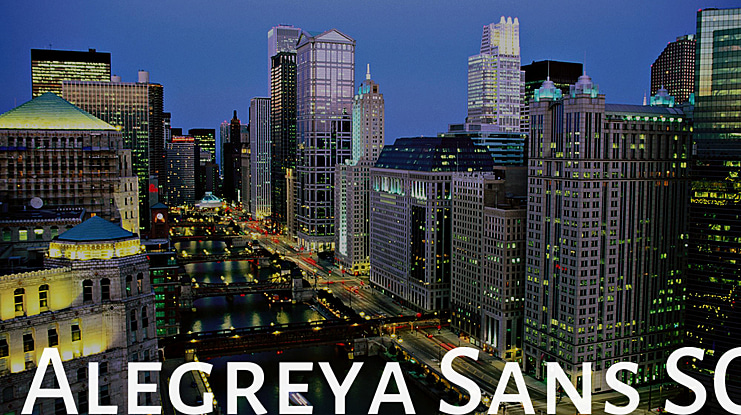 Alegreya Sans SC Font Family