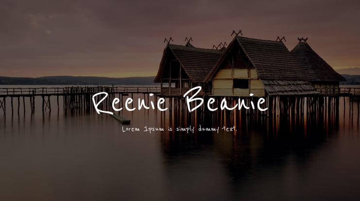 Reenie Beanie Font