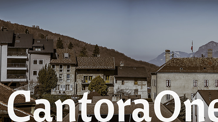 CantoraOne Font