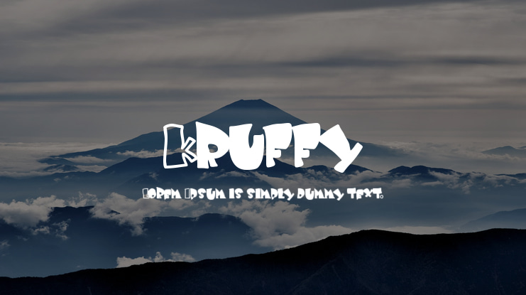 Kruffy Font