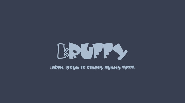 Kruffy Font