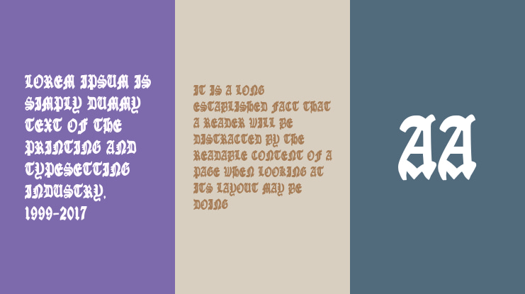 Young Austrian Font