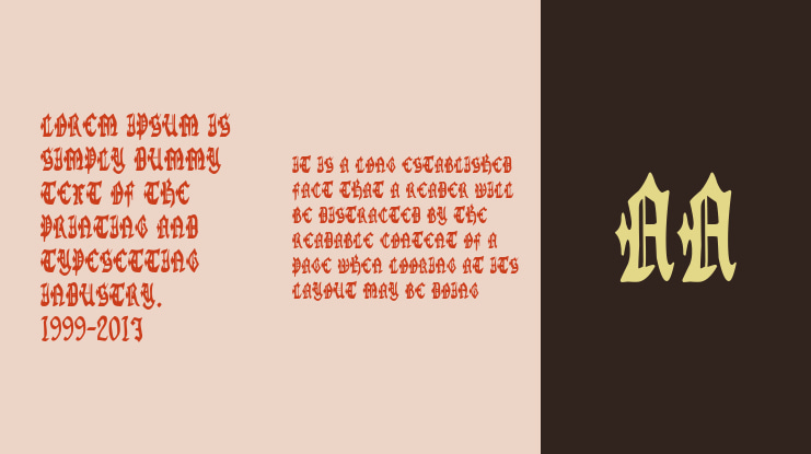 Dark White Liberty Font