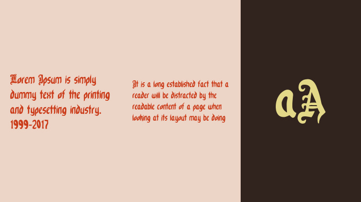 Infinity Gothic Font