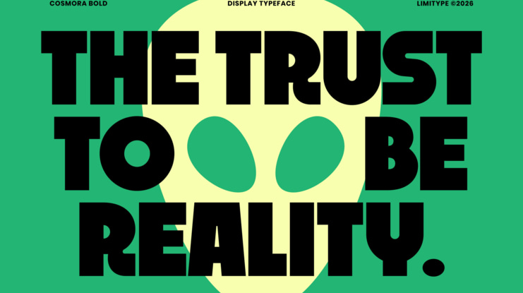 Cosmora Modern Bold Font