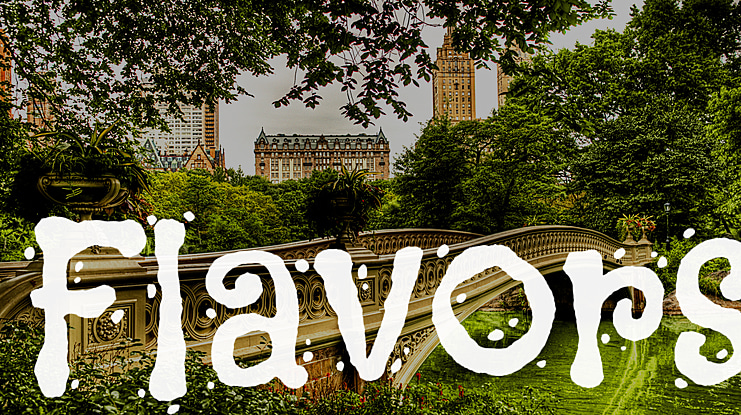 Flavors Font