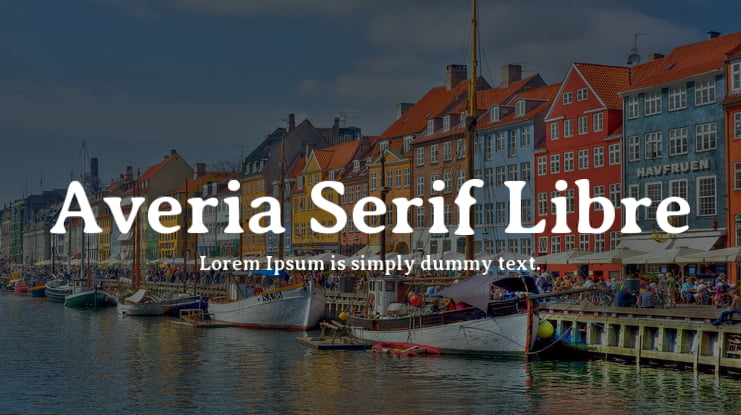 Averia Serif Libre Font Family