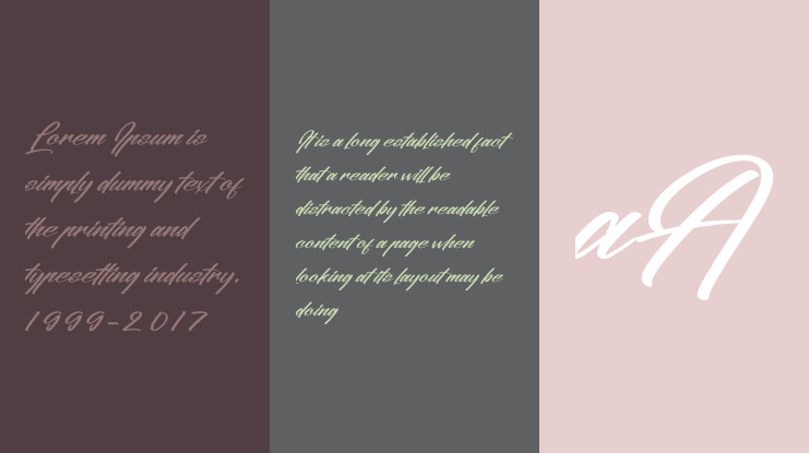 Actualized Font
