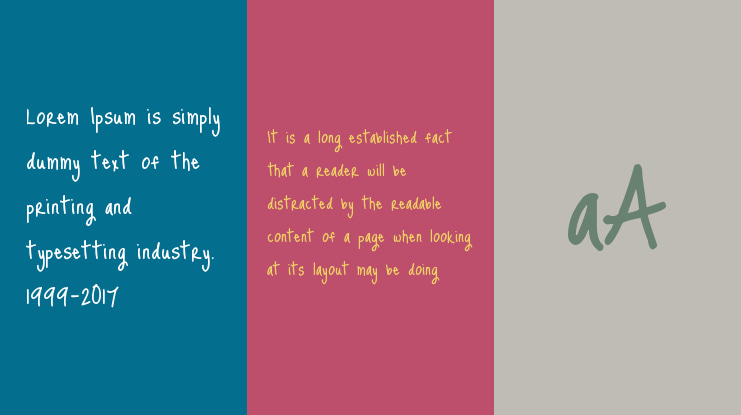 Just Me Again Down Here Font