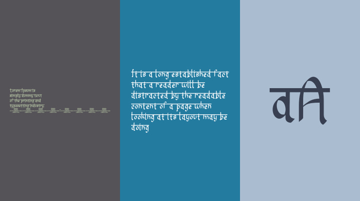 Night Hindi PERSONAL USE Font