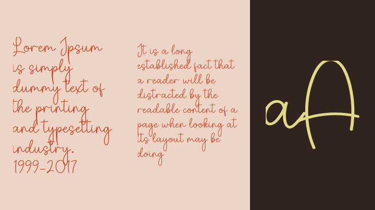 Sand  Beach Font