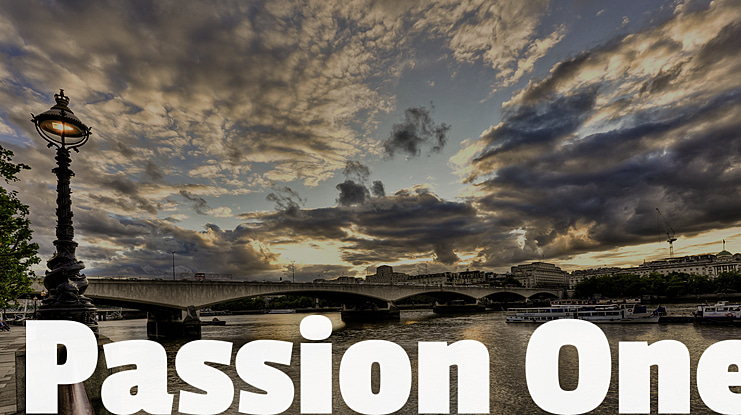 Passion One Font Family