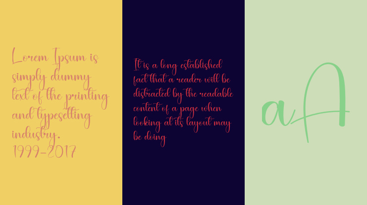 Blue Sky Font